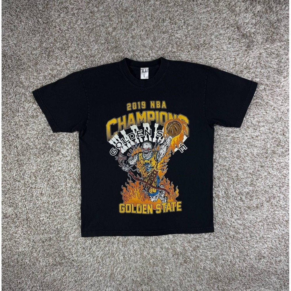 Warren Lotas Golden State Warriors 2019 NBA Champions Tee Men's Size Large